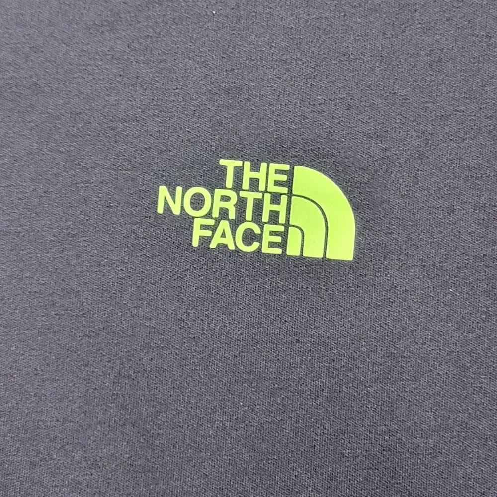 The North Face Jacket Mens Large Blue Green Full Zip Athletics Mock Neck